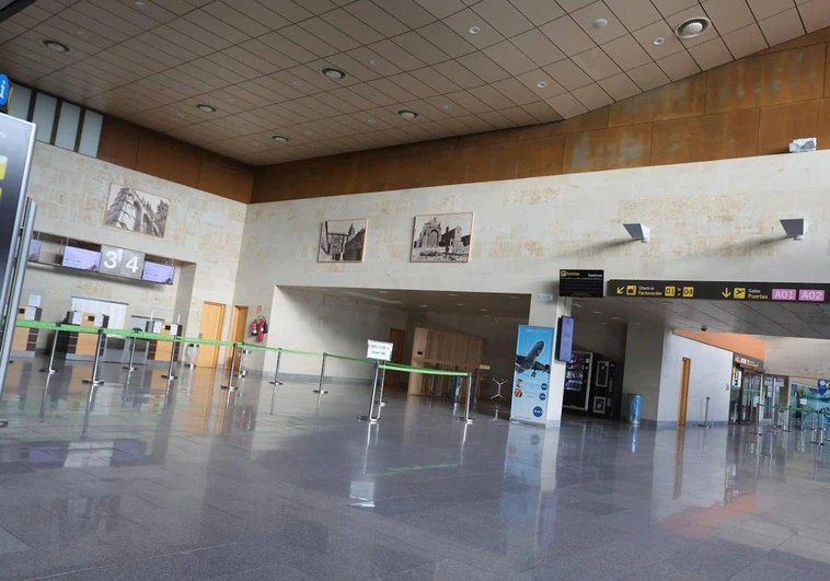 Buen arranque de año para el aeropuerto de Salamanca, un 365% más de viajeros hasta marzo