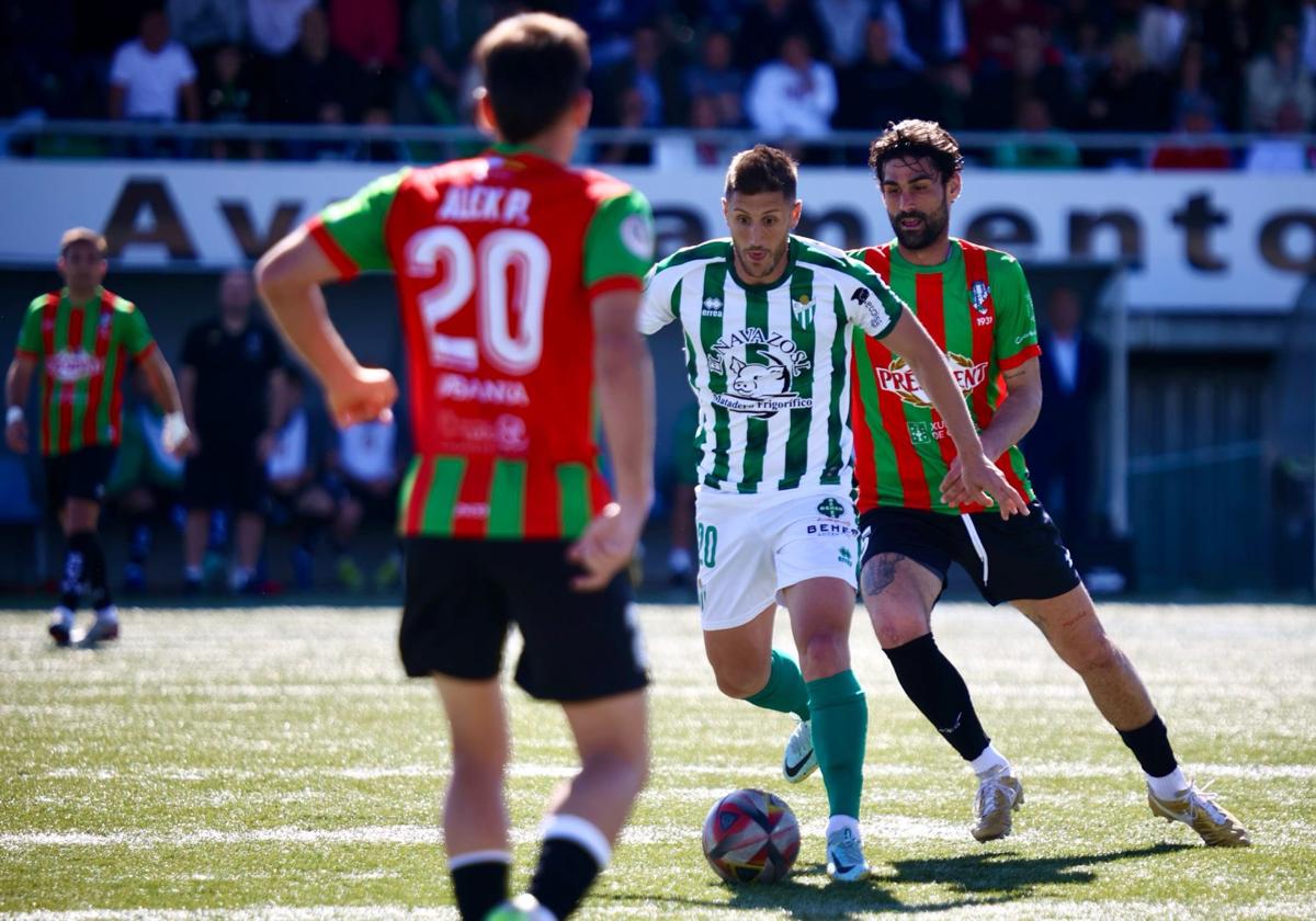 Un lance del partido