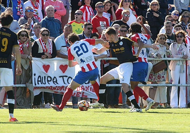 Un lance del partido