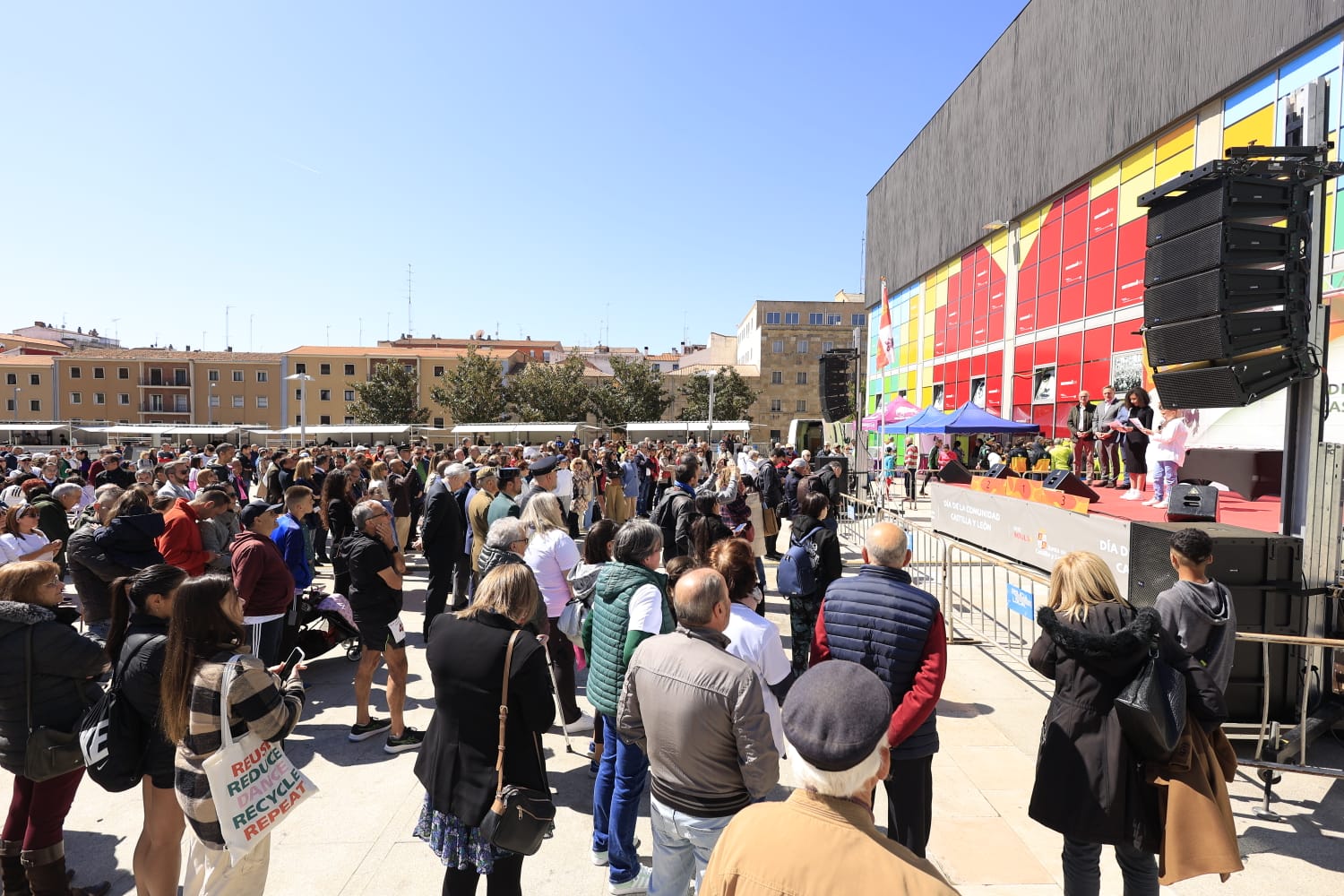 Los salmantinos celebran el Día de Castilla y León