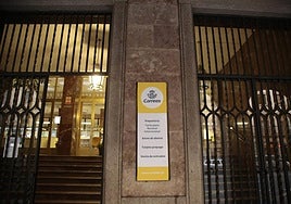Oficina de Correos en Salamanca.