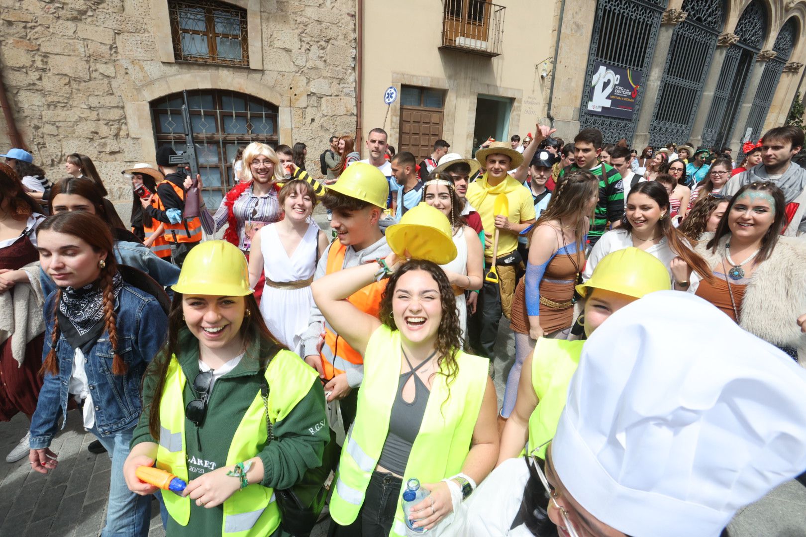 Las fiestas de la Facultad de Geografía e Historia de la USAL, en imágenes