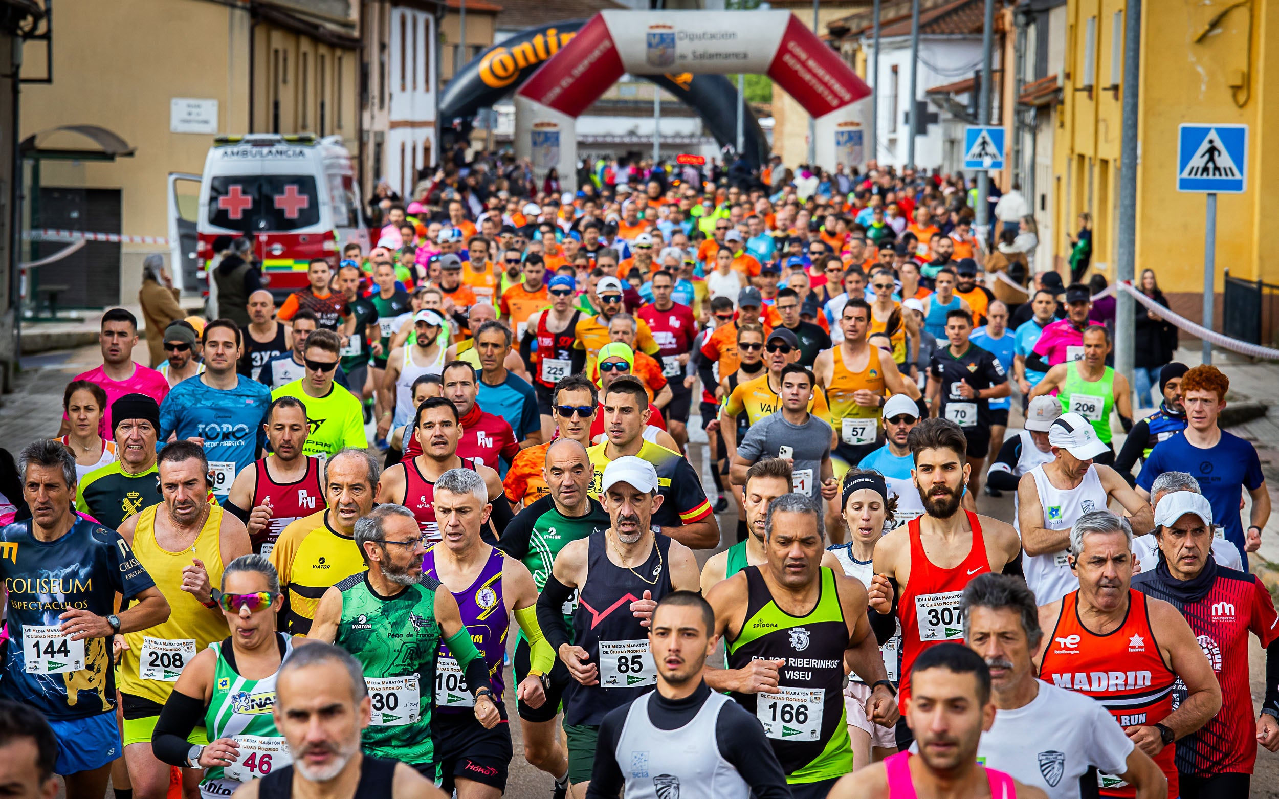 Las mejores imágenes de la Media Maratón de Ciudad Rodrigo