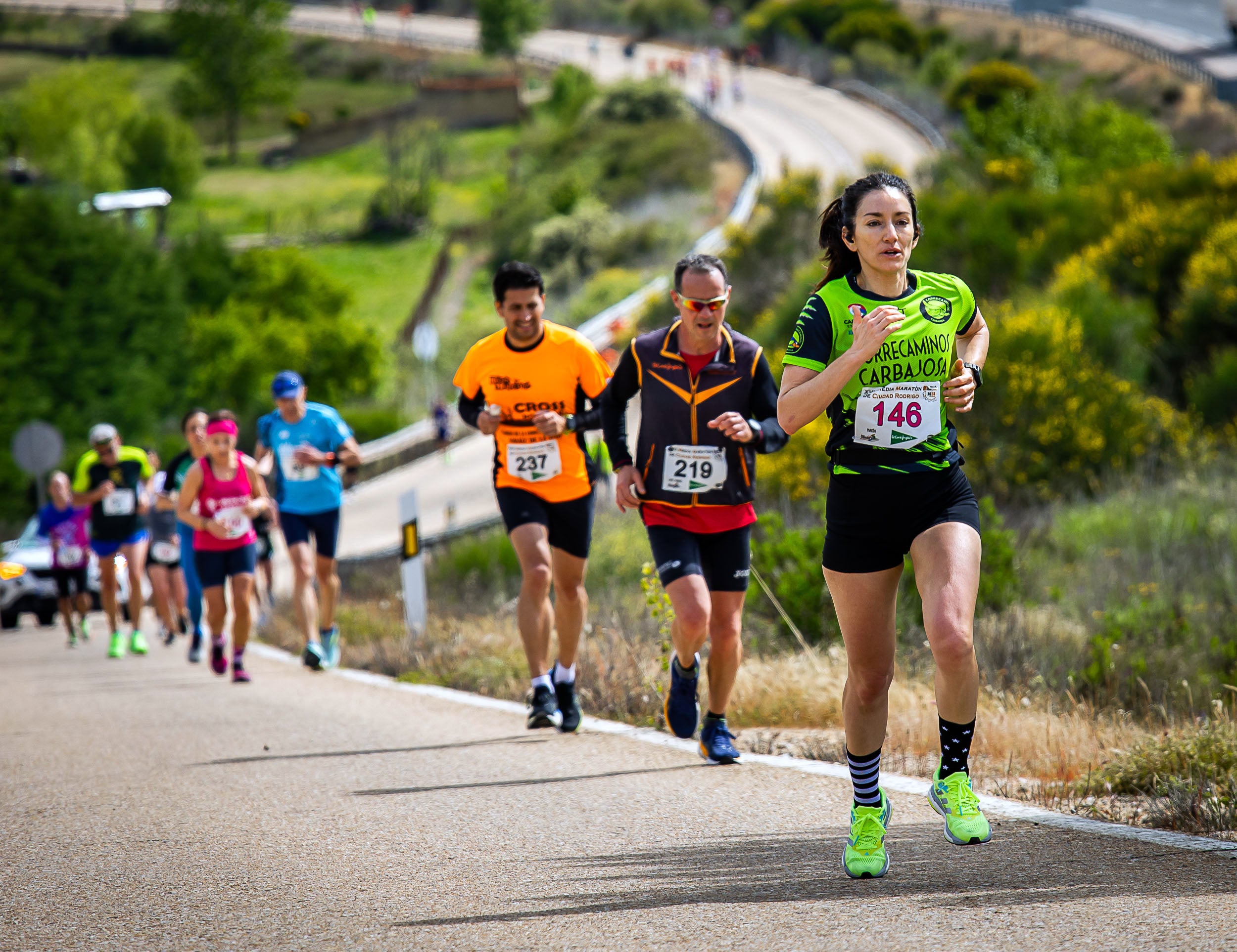 Las mejores imágenes de la Media Maratón de Ciudad Rodrigo