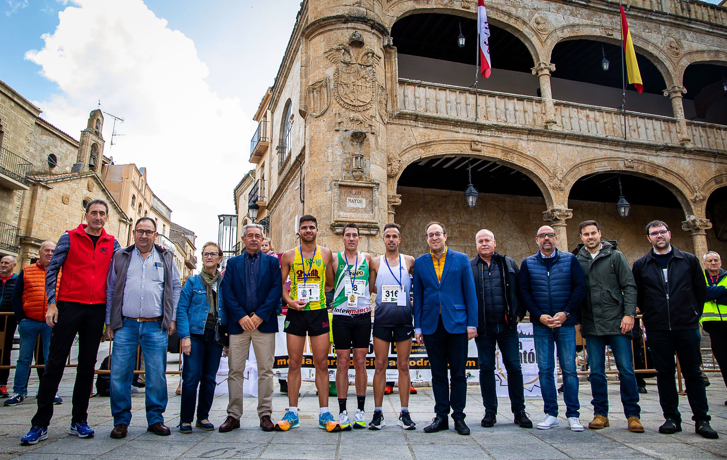 Las mejores imágenes de la Media Maratón de Ciudad Rodrigo