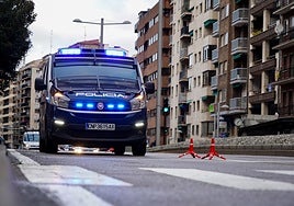 Foto de archivo de un furgón de la Policía Nacional