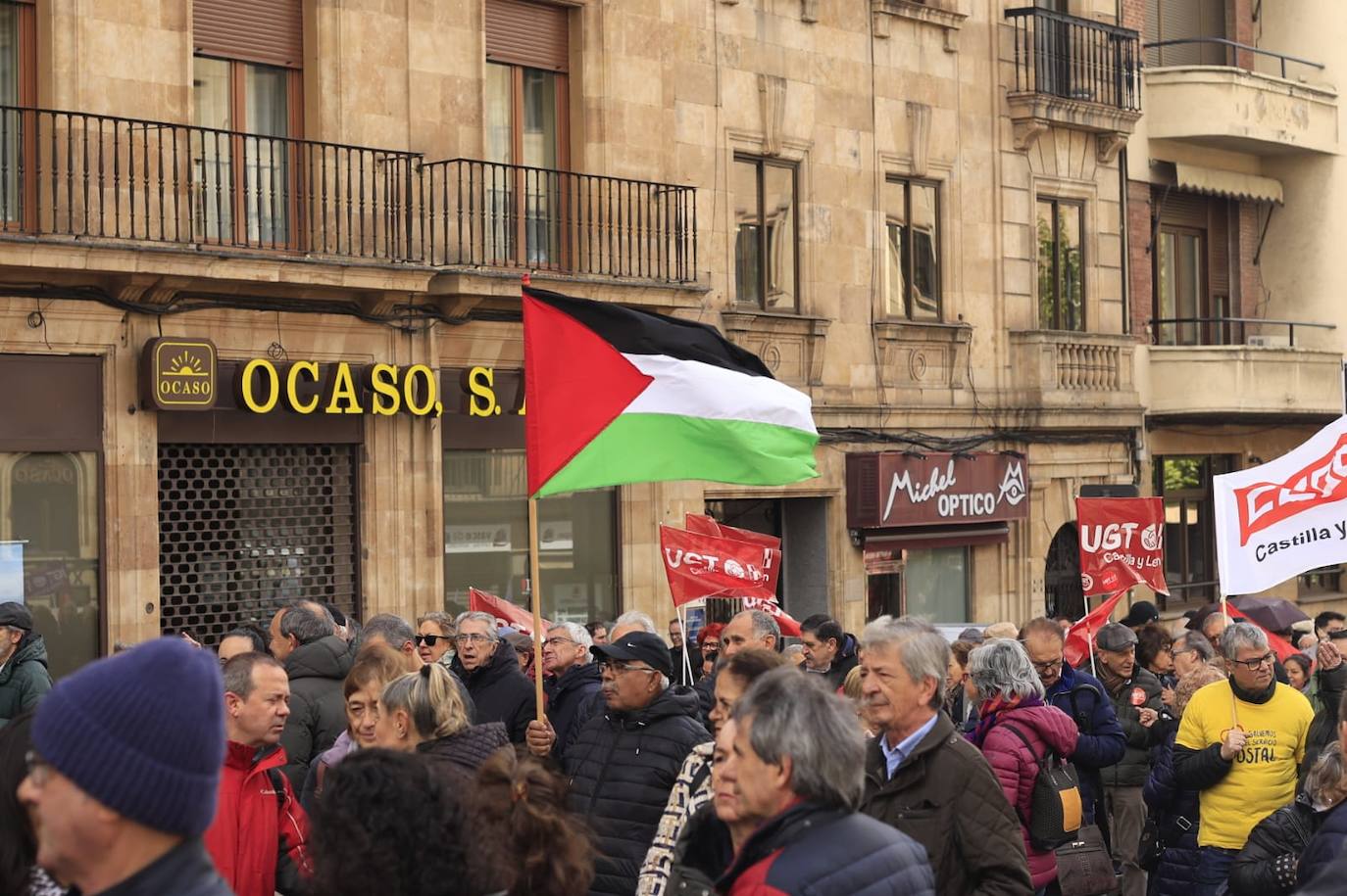 Salamanca marcha por el Día Internacional de los Trabajadores