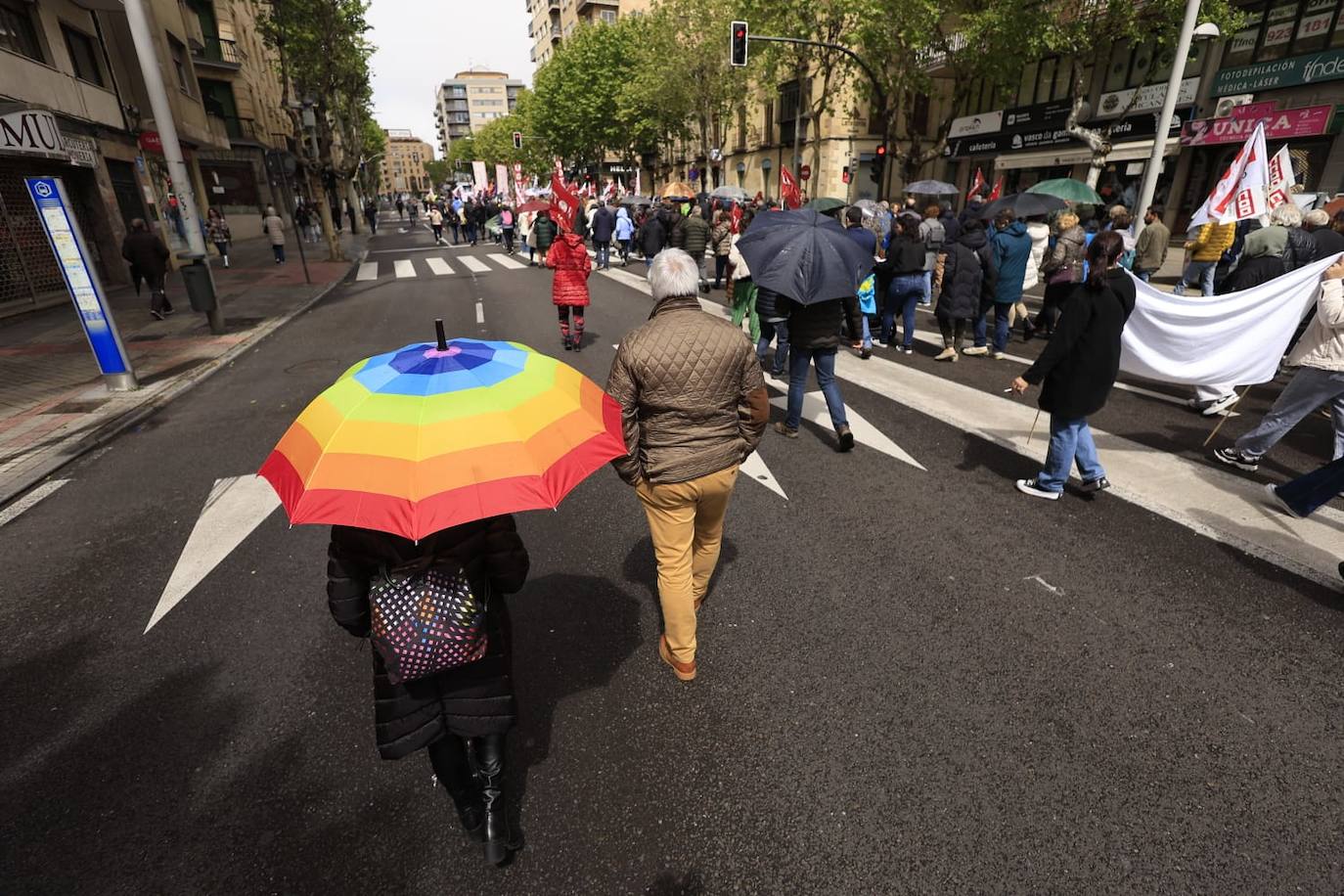 Salamanca marcha por el Día Internacional de los Trabajadores