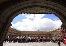 Salamanca marcha por el Día Internacional de los Trabajadores