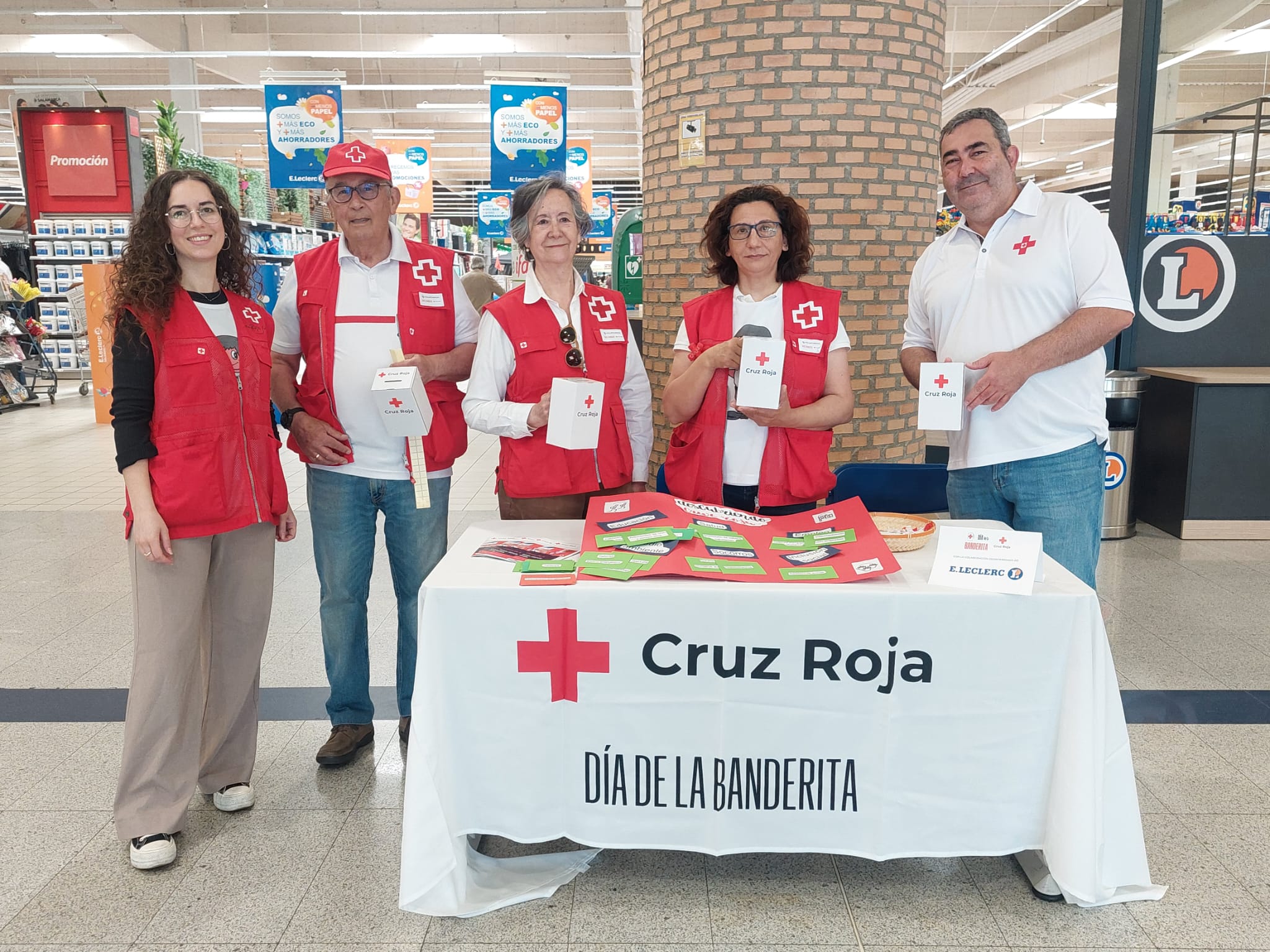 Las jornadas del Día de la Banderita de la Cruz Roja