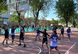 Festival de baloncesto para los más pequeños en el Día de Minibasket