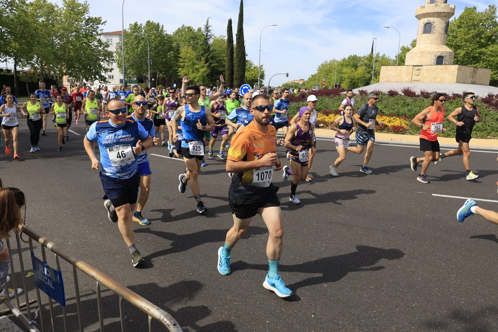 La XII Carrera Cívico-Militar &#039;San Fernando&#039; de Salamanca, en imágenes