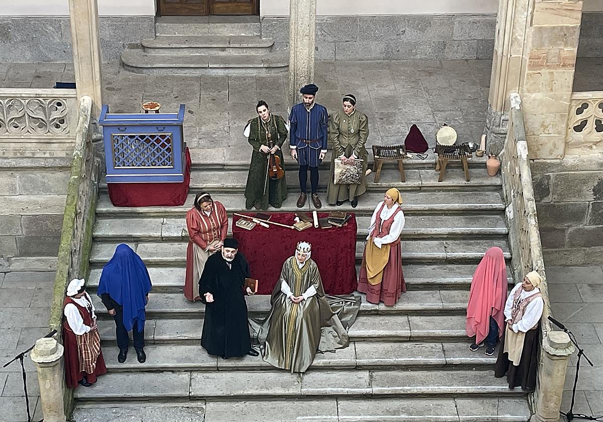Obra de teatro 'Buscando a Nebrija'.