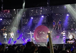 Orquesta París de Noia en las fiestas de Guijuelo