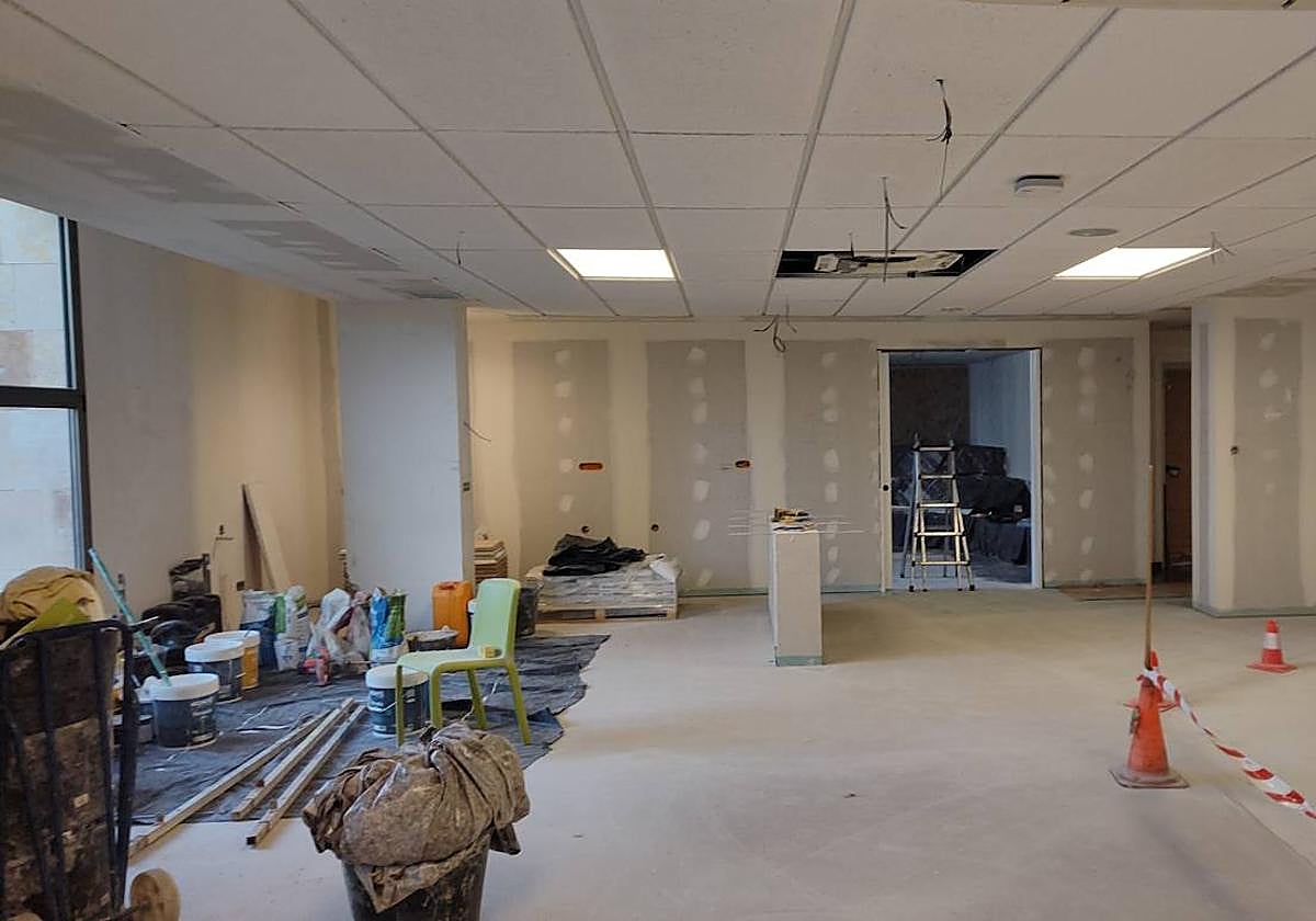 Reforma realizada en la residencia Hernán Cortés