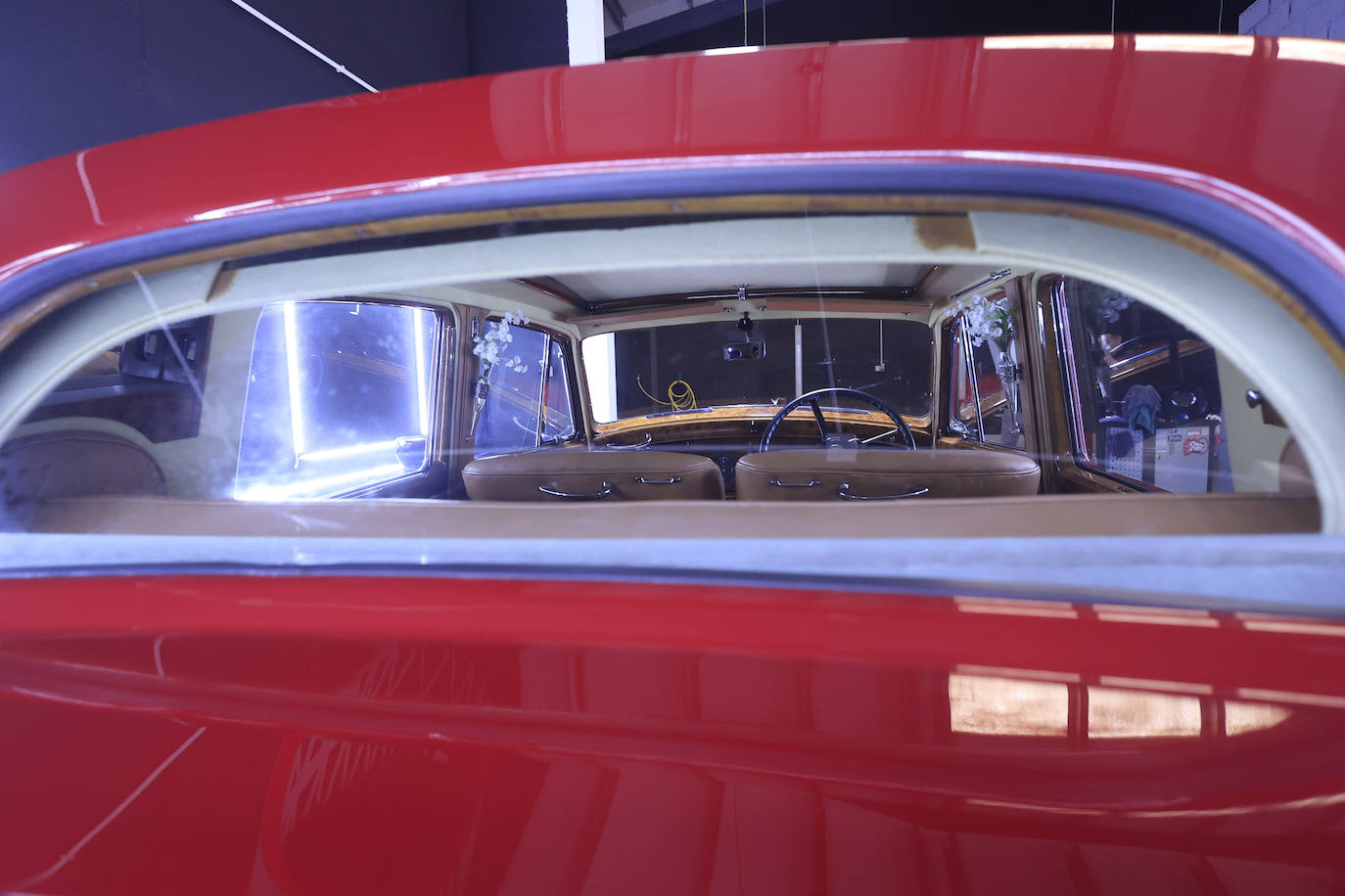 Un Bentley de 1955 cuidado al detalle y recuperado desde Salamanca