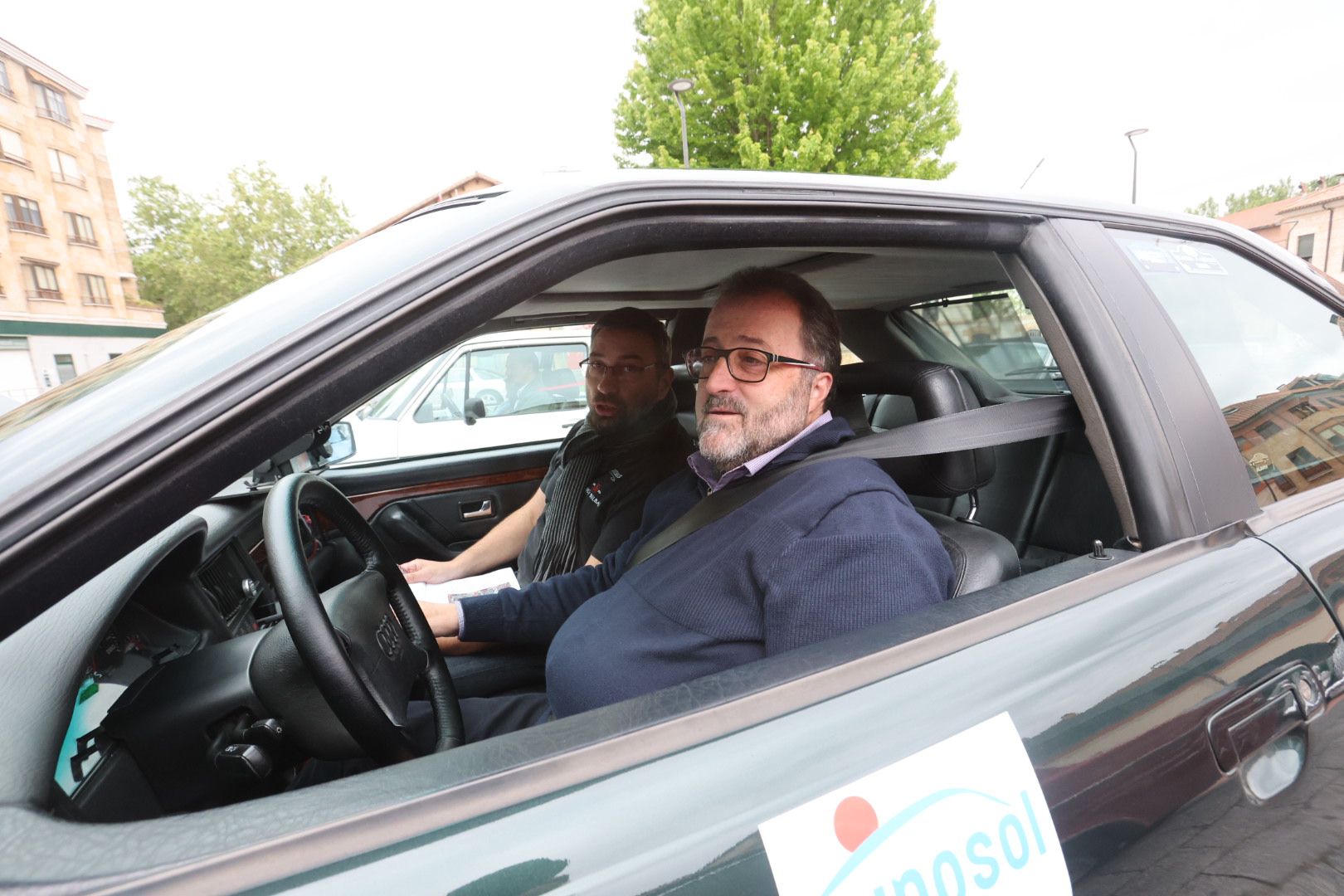 Salamanca acoge un rally urbano de regularidad con vehículos clásicos