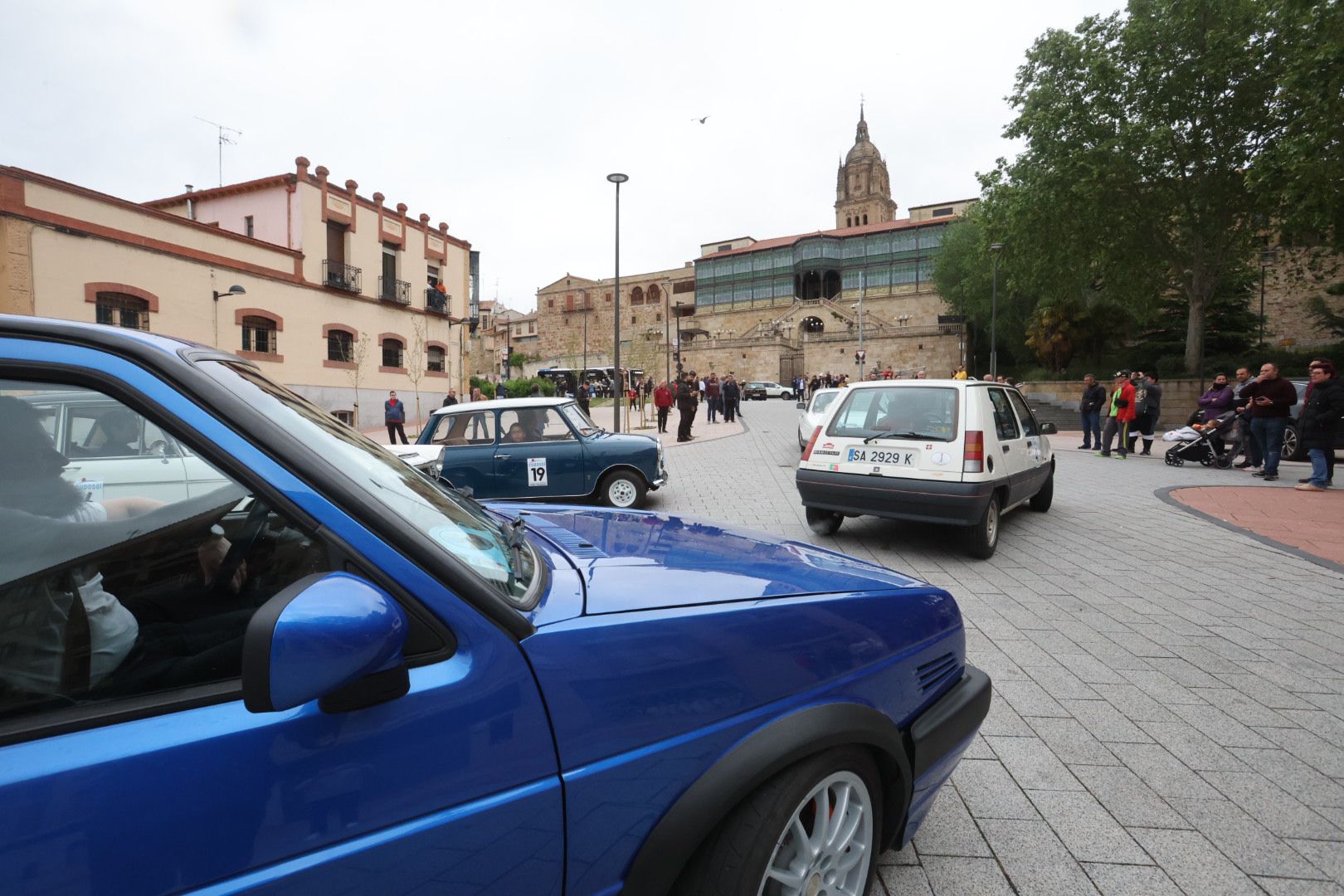 Salamanca acoge un rally urbano de regularidad con vehículos clásicos