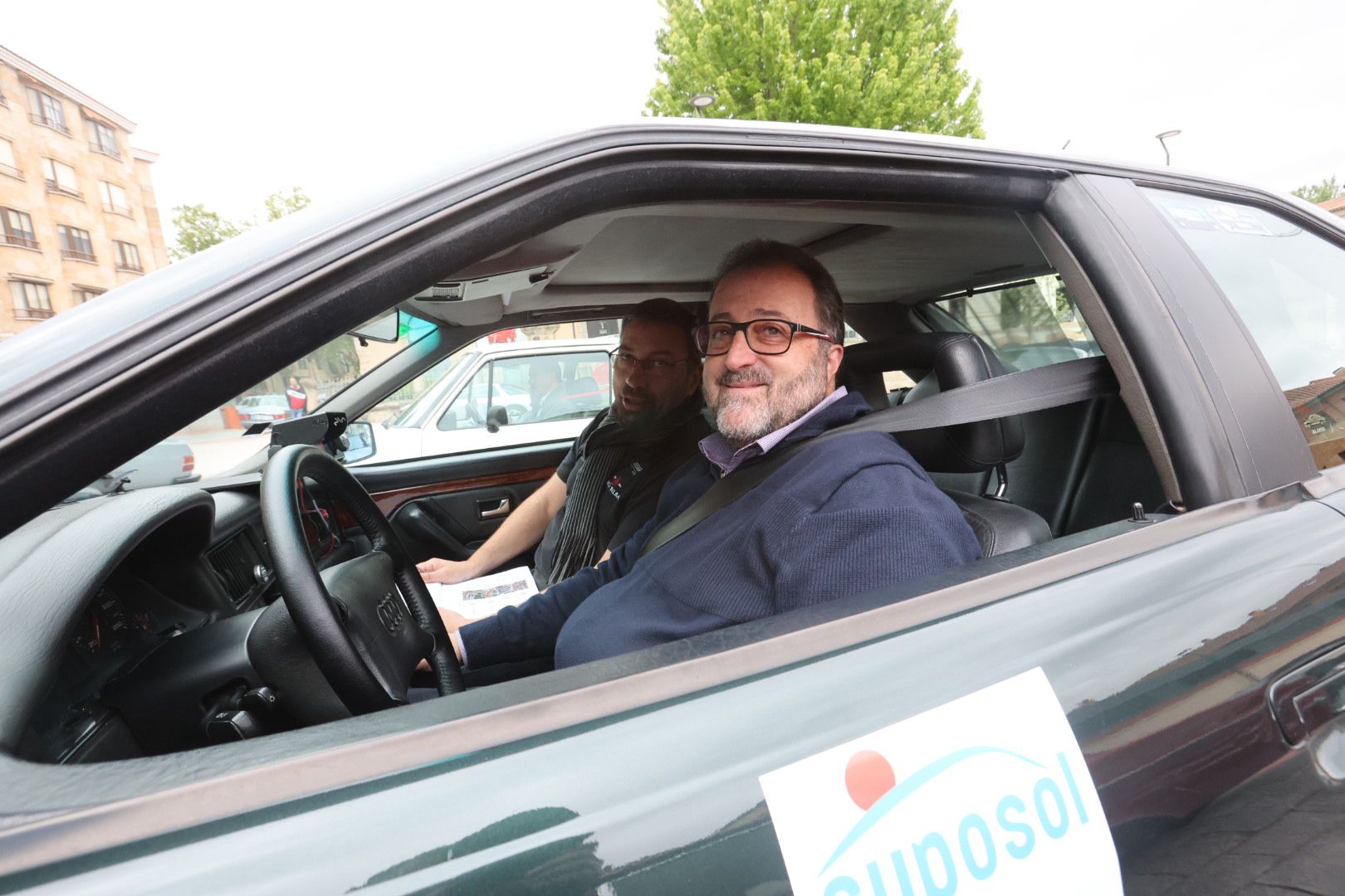 Salamanca acoge un rally urbano de regularidad con vehículos clásicos