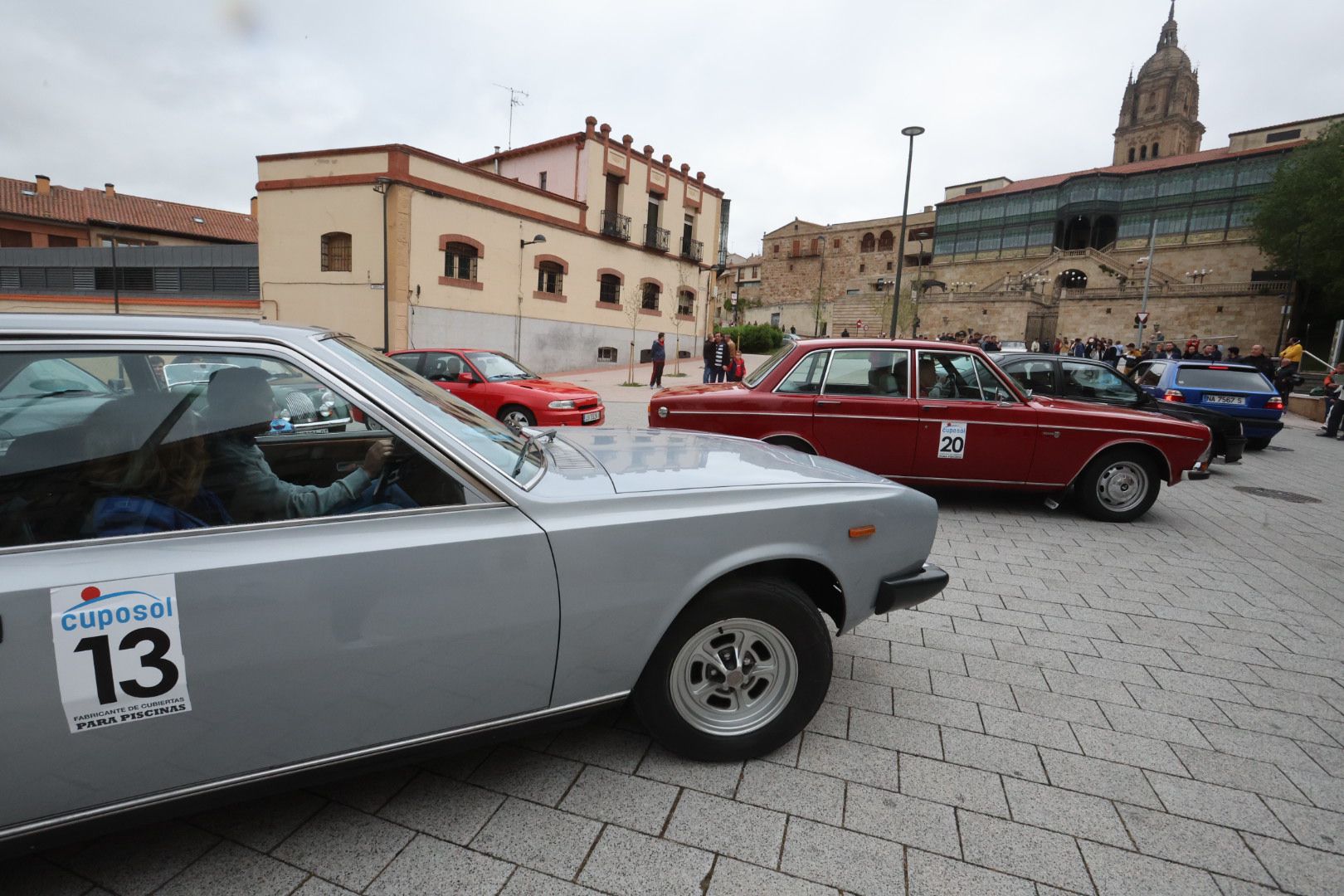 Salamanca acoge un rally urbano de regularidad con vehículos clásicos