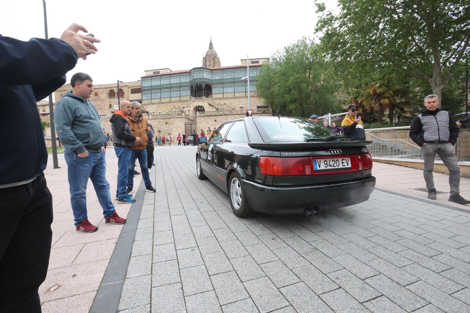 Salamanca acoge un rally urbano de regularidad con vehículos clásicos