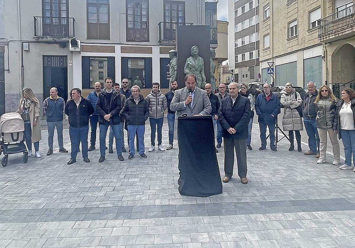 Intervención del alcalde de Guijuelo, Roberto Martín.