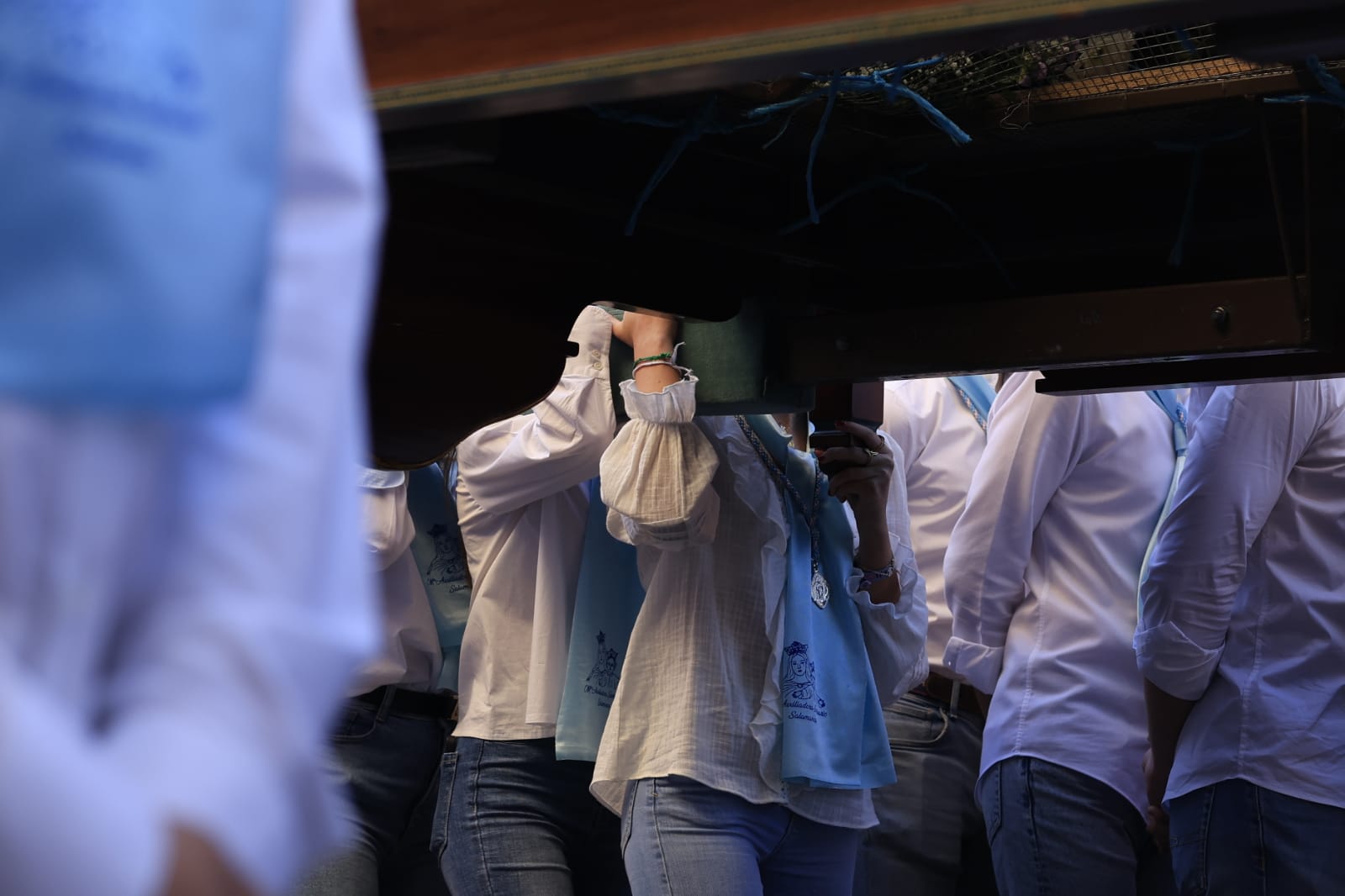 En imágenes, la procesión en honor a Maria Auxiliadora