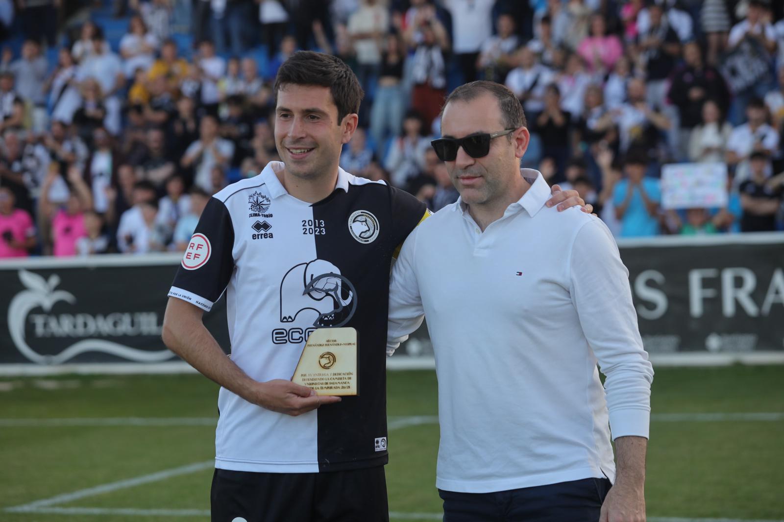 La despedida de Nespral de Unionistas en imágenes