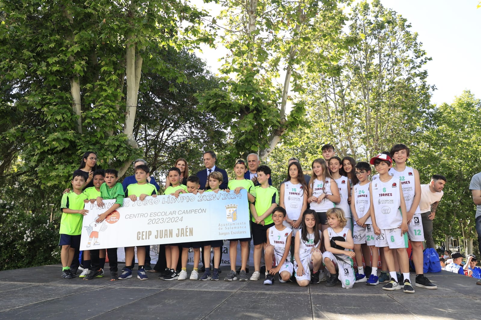 Entrega de premios de los Juegos Escolares 2023-24 en Salamanca