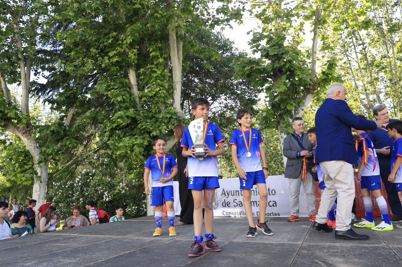 Entrega de premios de los Juegos Escolares 2023-24 en Salamanca