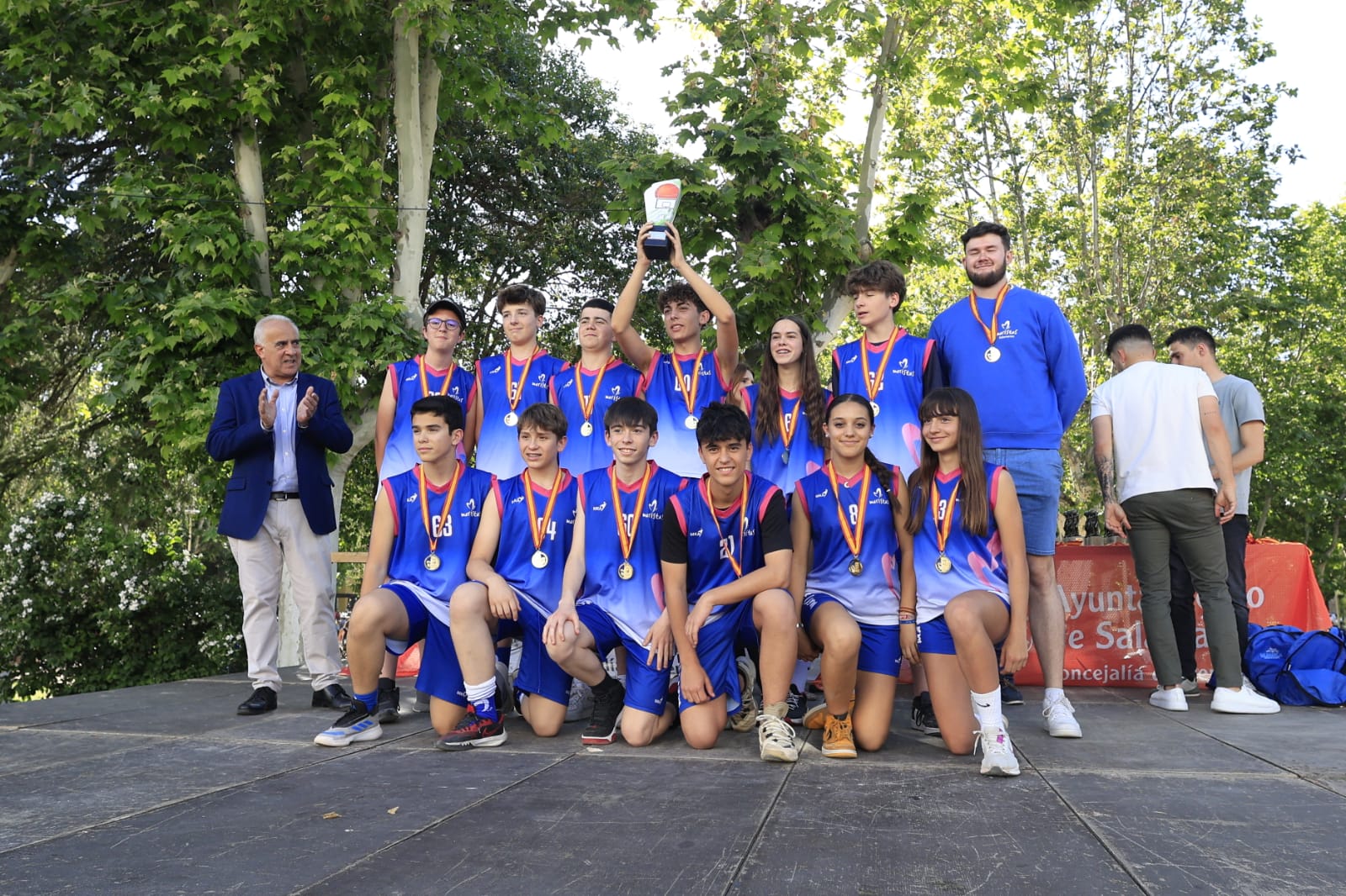 Entrega de premios de los Juegos Escolares 2023-24 en Salamanca