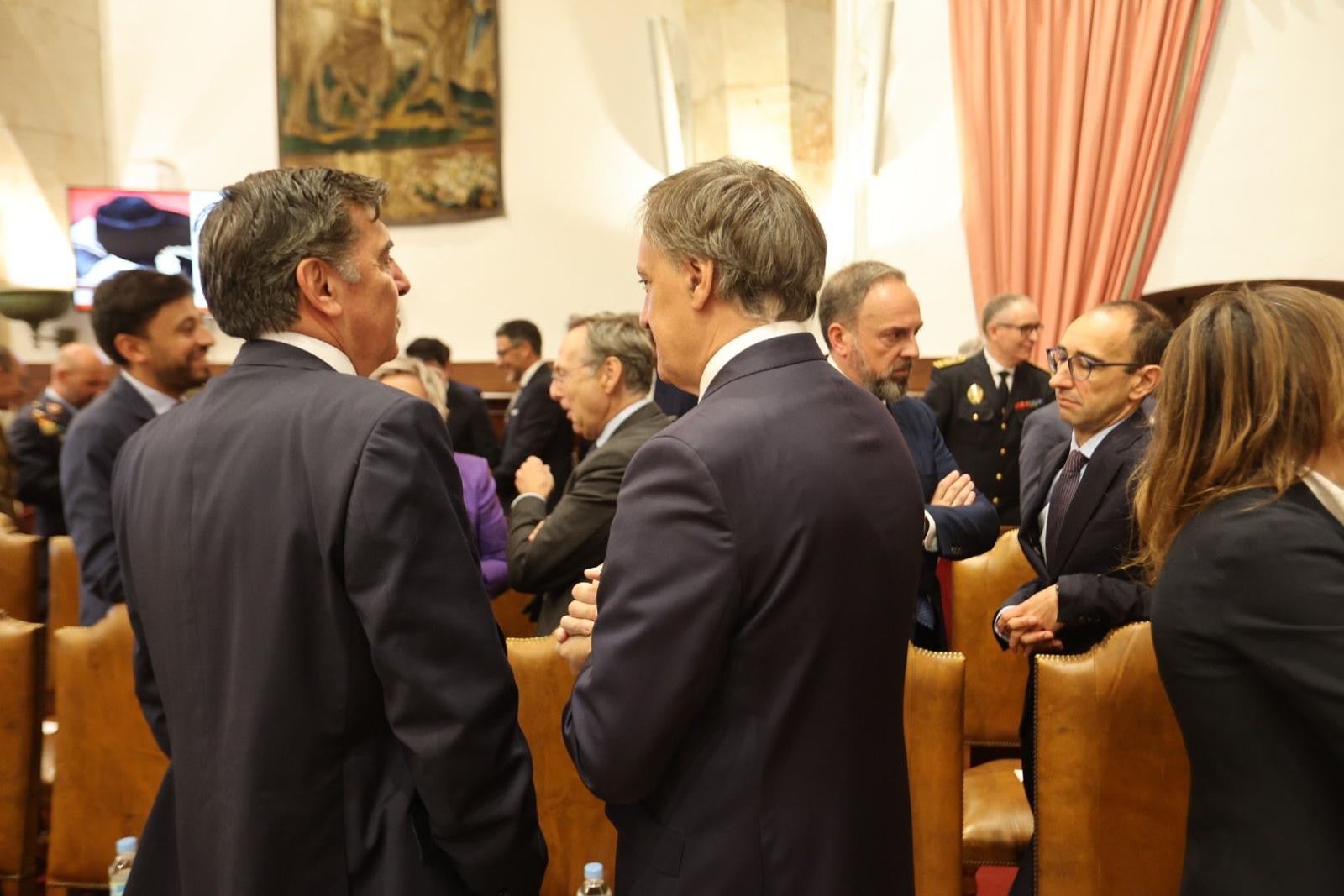 La toma de posesión de Corchado, en imágenes