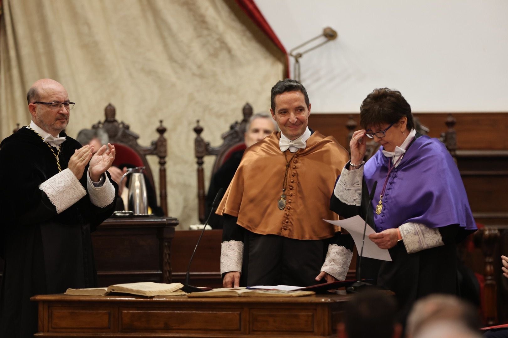 La toma de posesión de Corchado, en imágenes