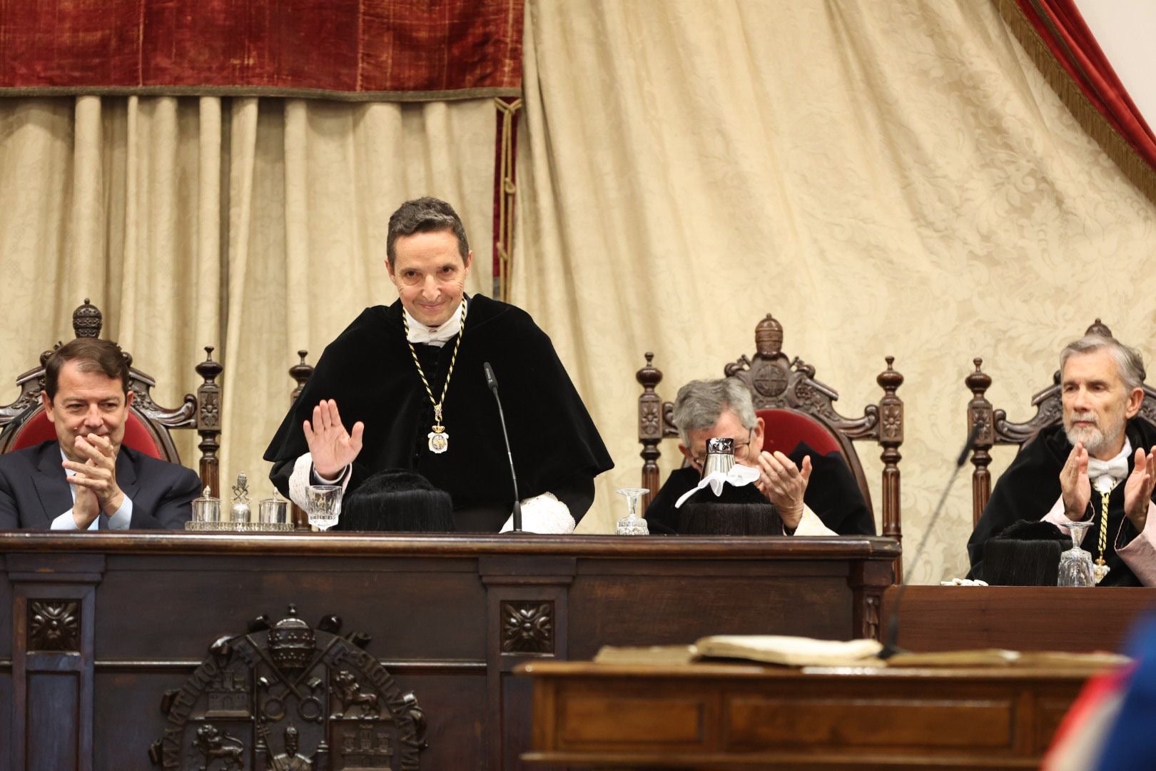 La toma de posesión de Corchado, en imágenes