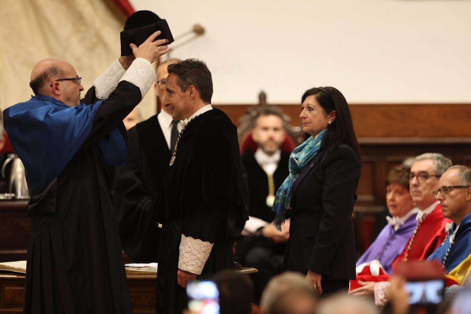 La toma de posesión de Corchado, en imágenes