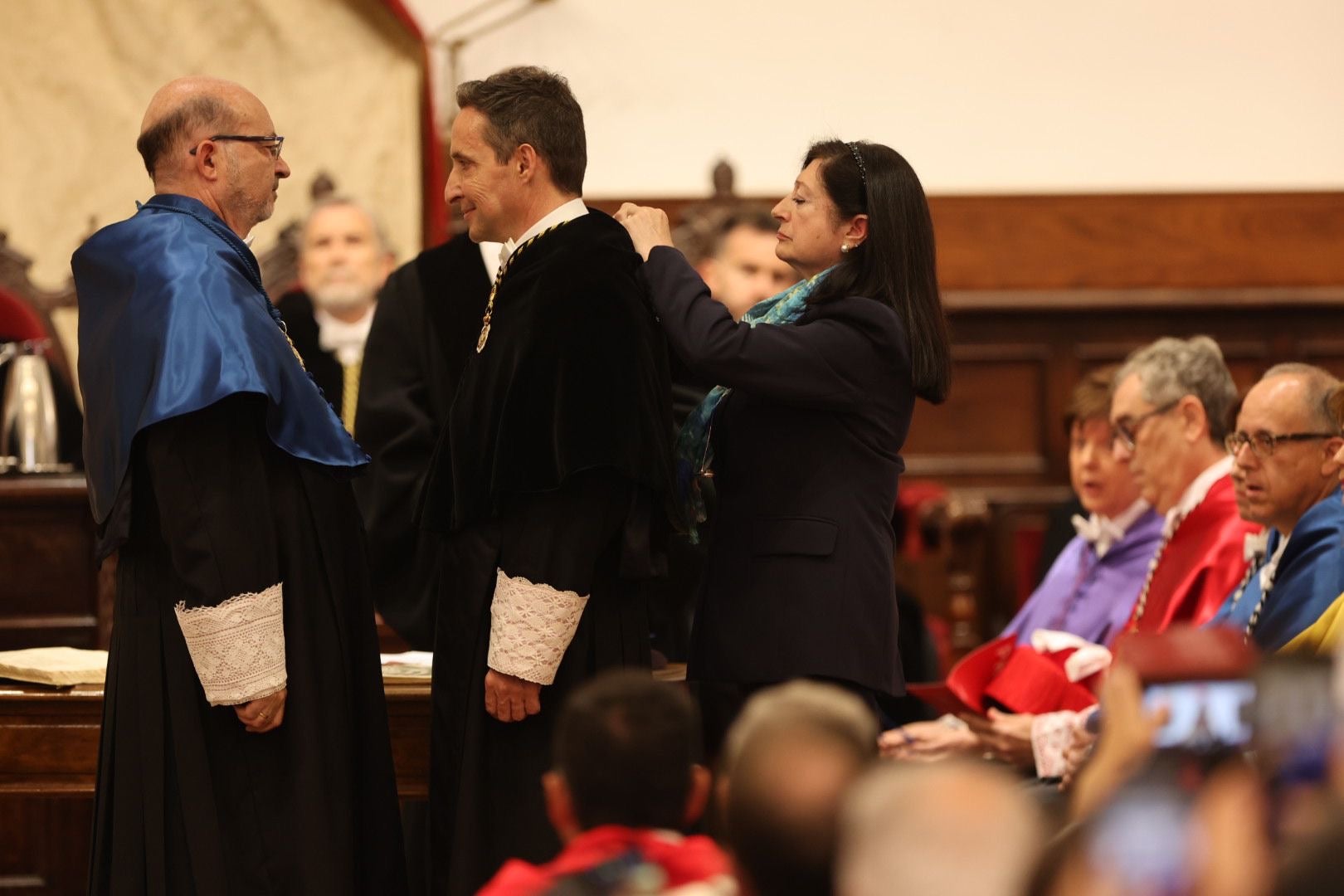 La toma de posesión de Corchado, en imágenes