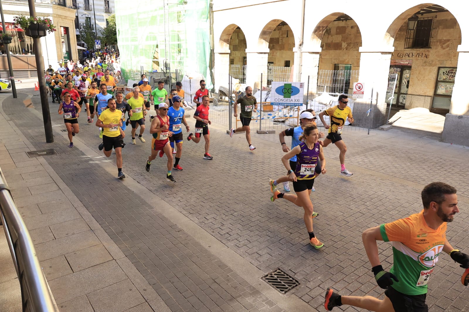 Pasos por la donación en la X Carrera Alcer de Salamanca