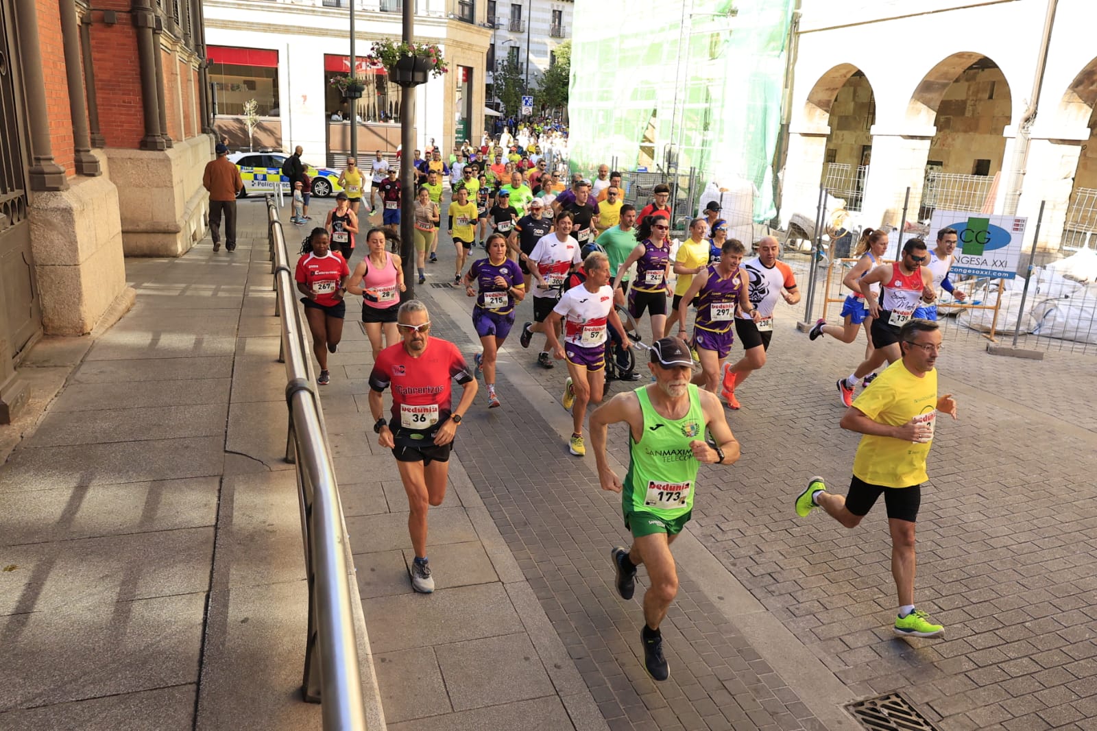 Pasos por la donación en la X Carrera Alcer de Salamanca