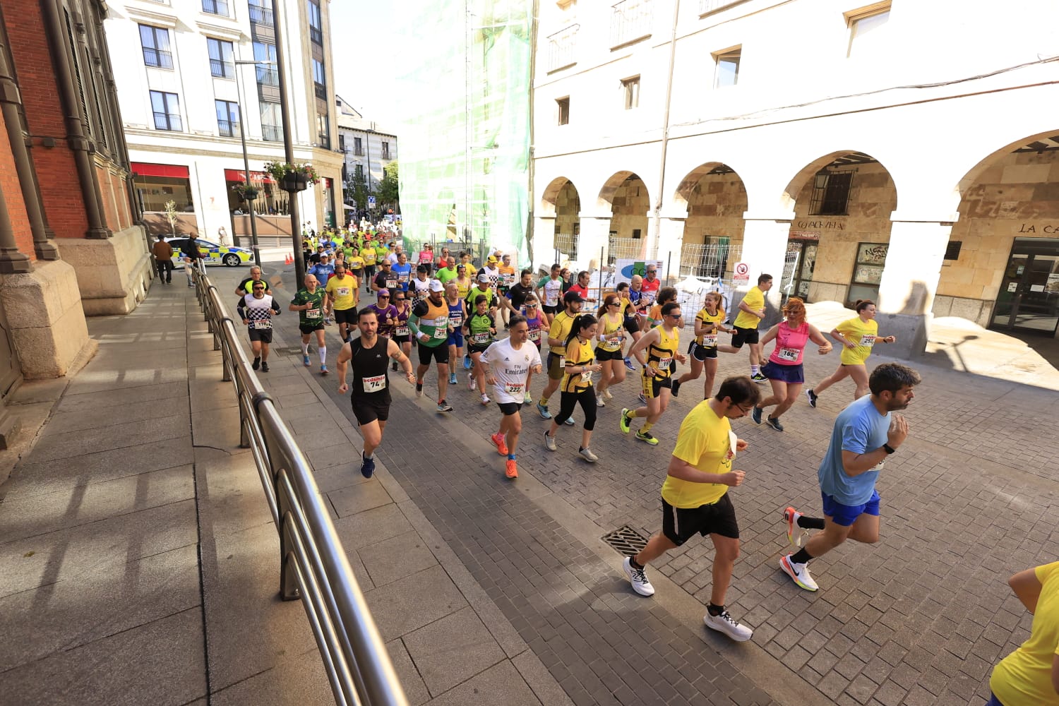 Pasos por la donación en la X Carrera Alcer de Salamanca