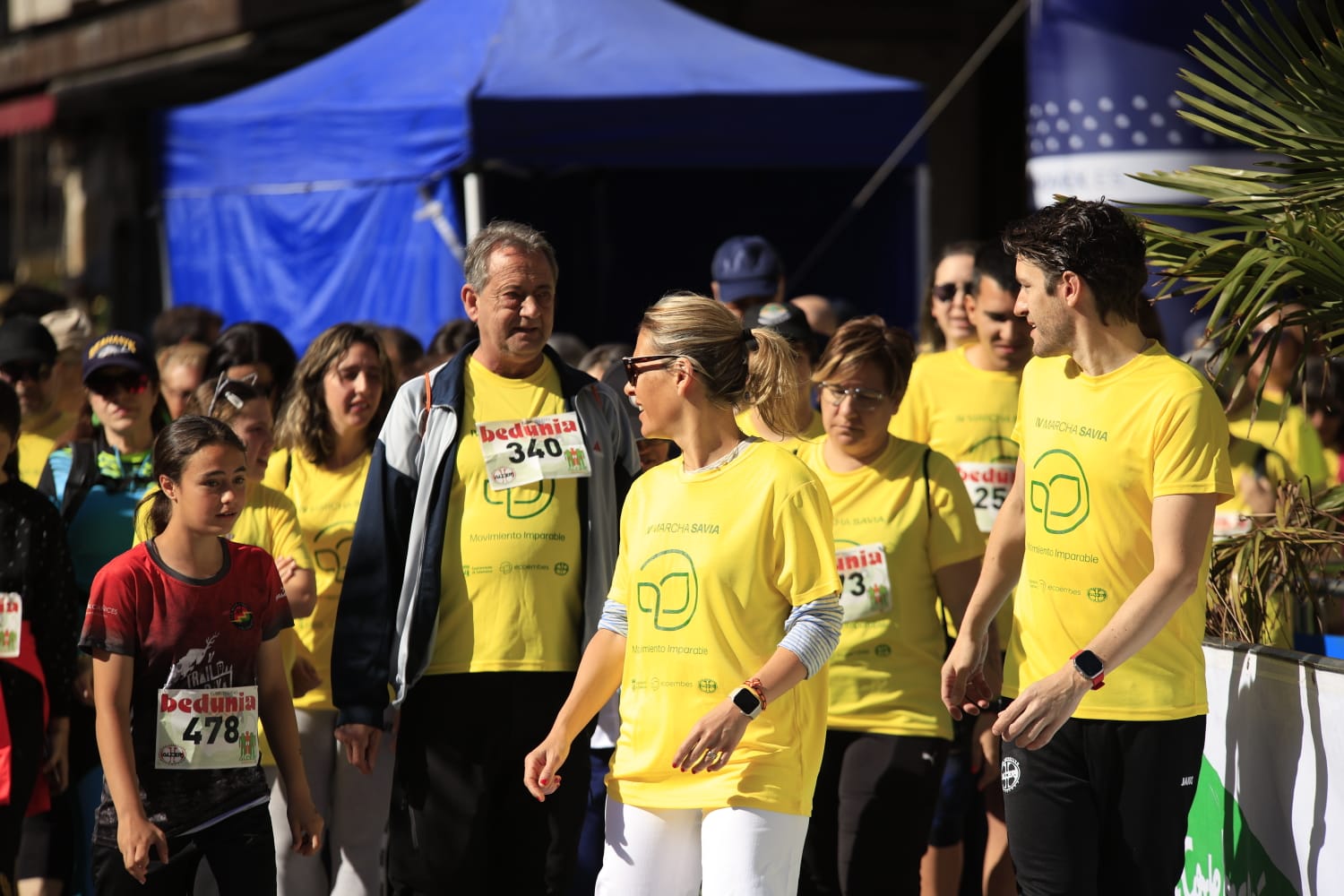 Pasos por la donación en la X Carrera Alcer de Salamanca