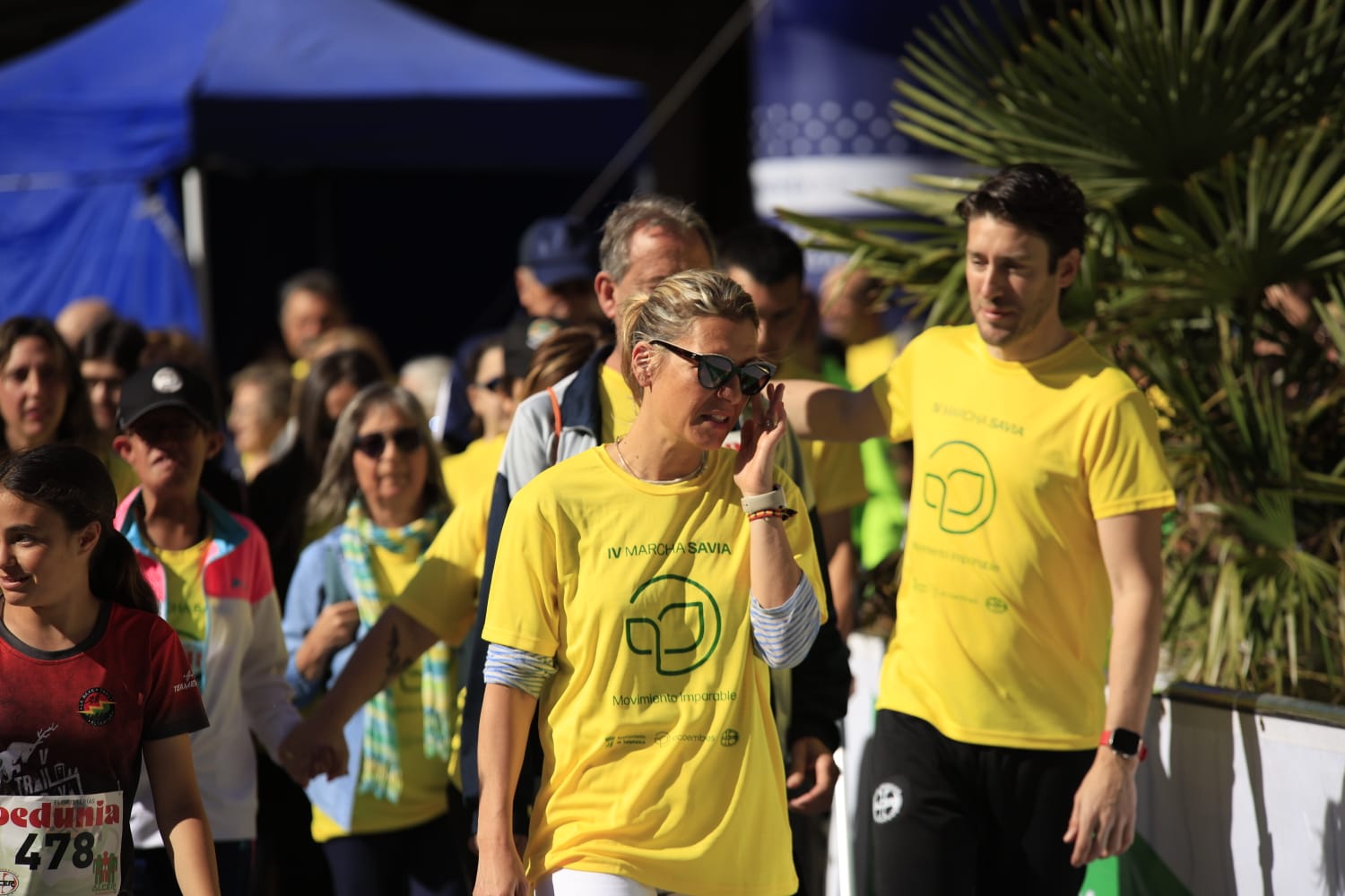 Pasos por la donación en la X Carrera Alcer de Salamanca
