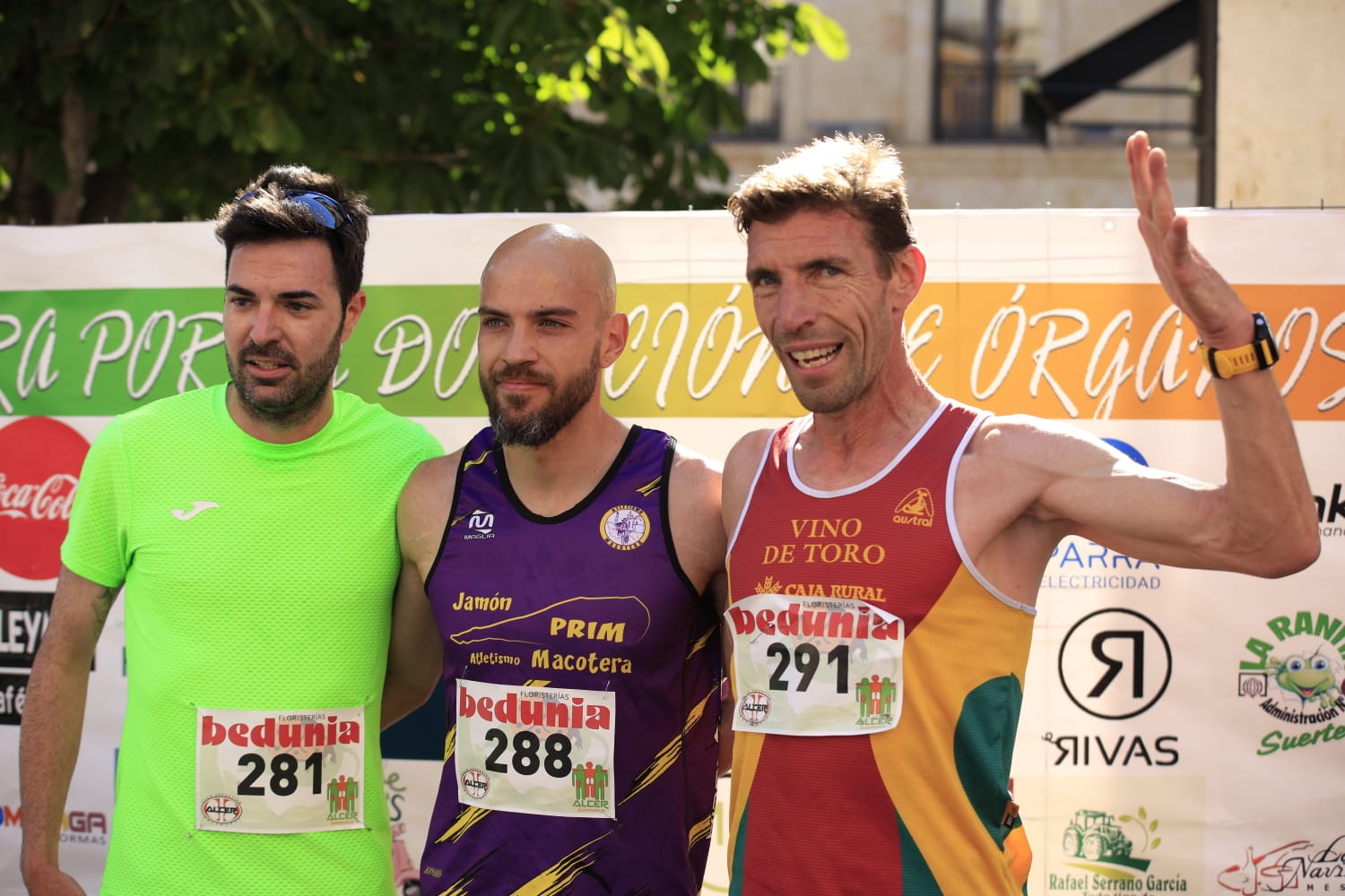 Pasos por la donación en la X Carrera Alcer de Salamanca