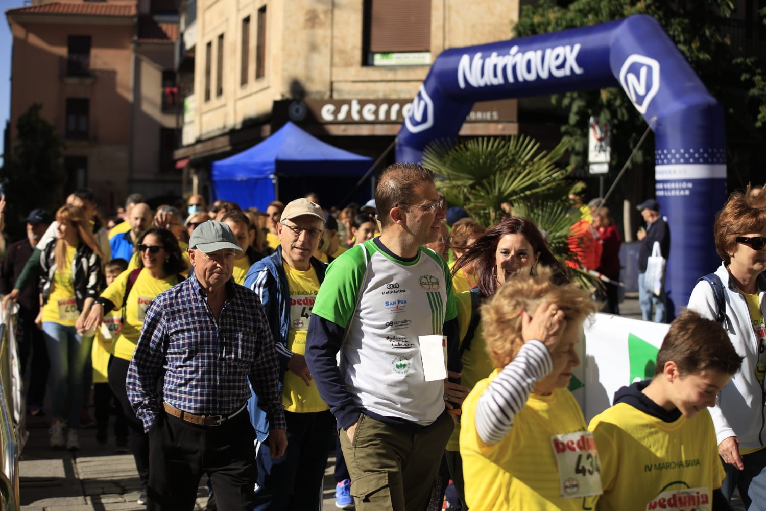 Pasos por la donación en la X Carrera Alcer de Salamanca