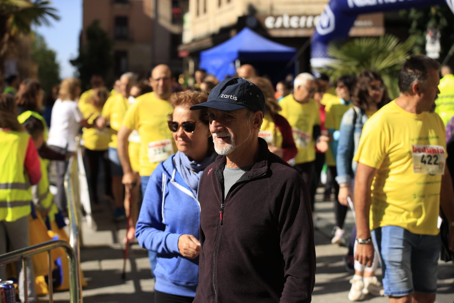 Pasos por la donación en la X Carrera Alcer de Salamanca