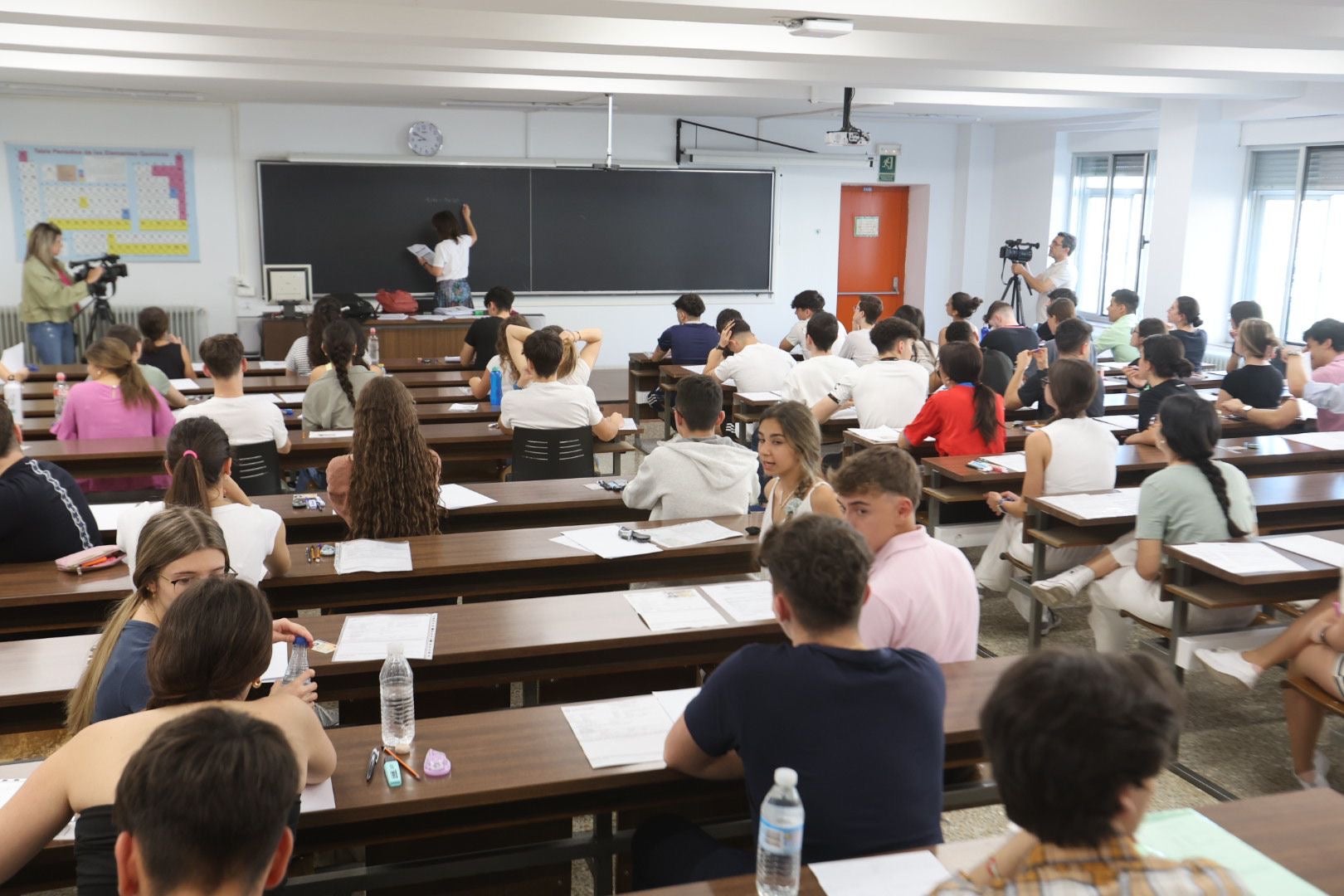 Comienzan las pruebas de la EBAU en la Universidad de Salamanca