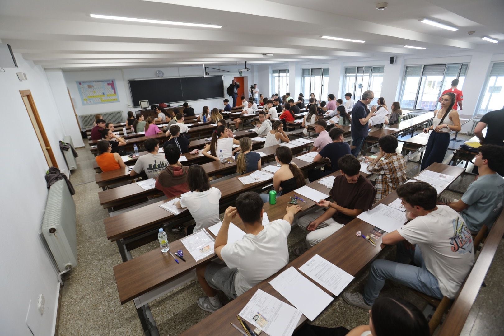 Comienzan las pruebas de la EBAU en la Universidad de Salamanca
