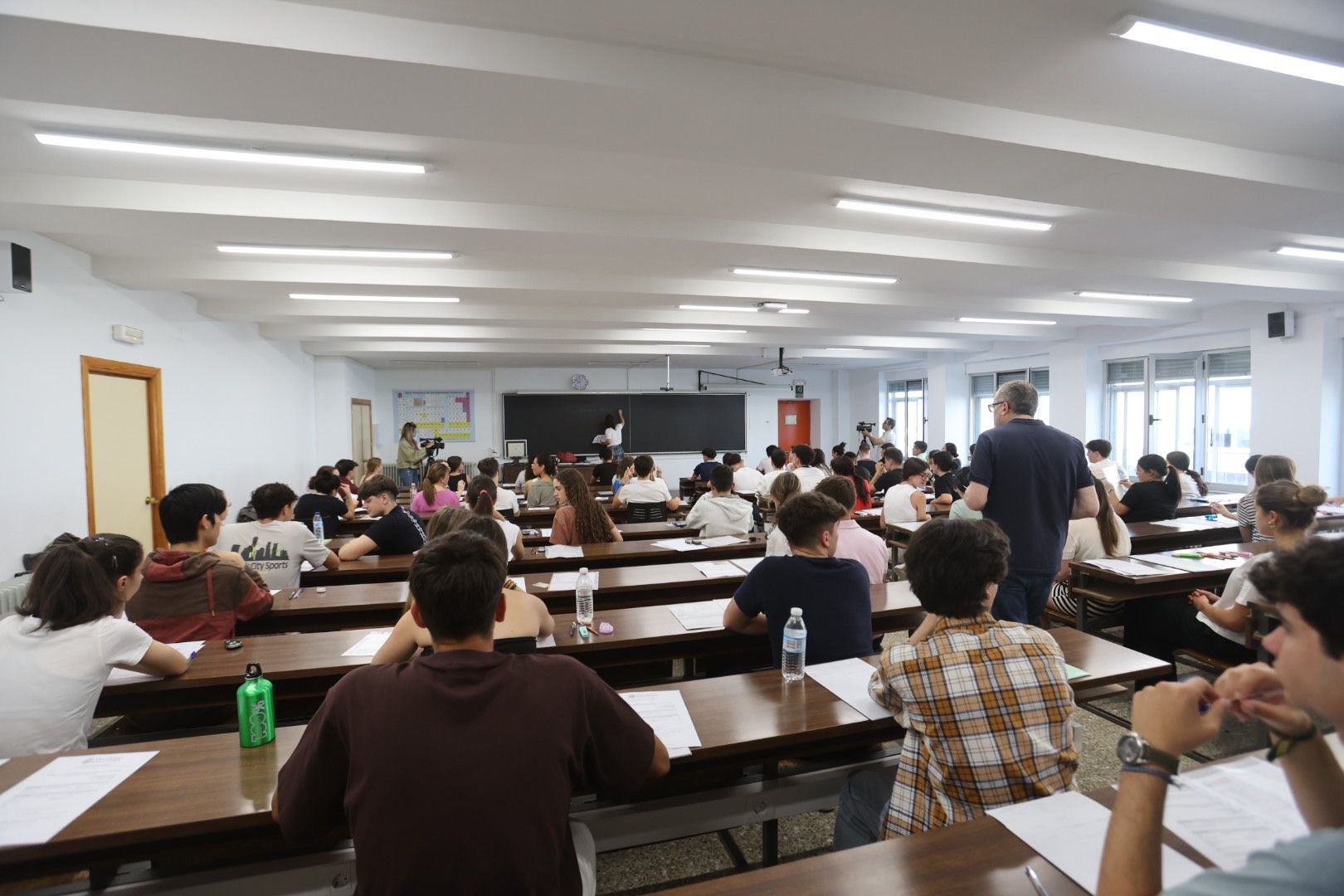 Comienzan las pruebas de la EBAU en la Universidad de Salamanca