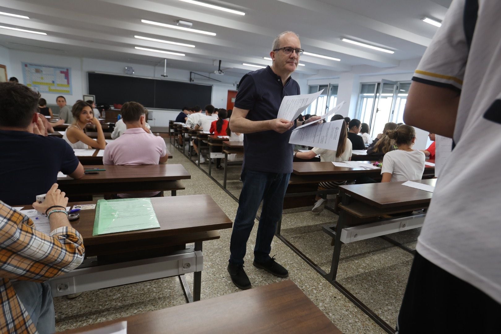 Comienzan las pruebas de la EBAU en la Universidad de Salamanca