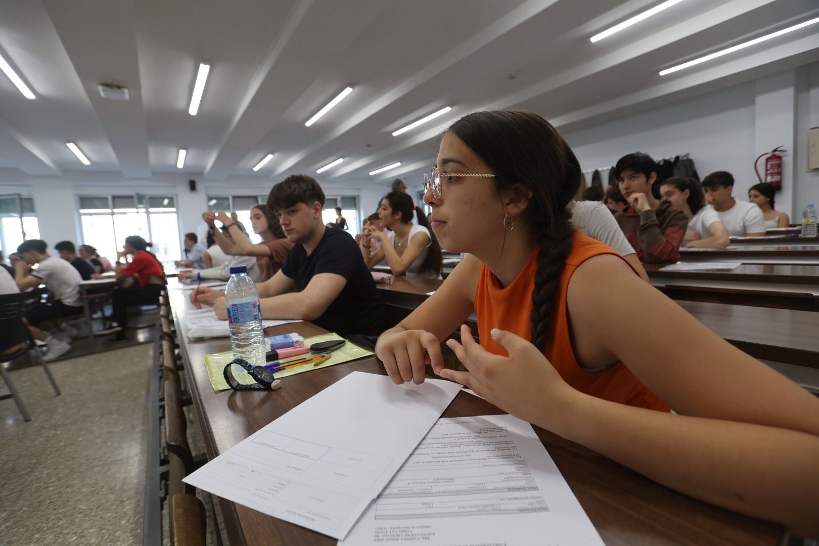 Comienzan las pruebas de la EBAU en la Universidad de Salamanca