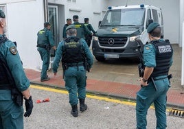 Agentes de la Guardia Civil, en una operación anterior.